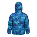 Bright Blue - Back - Mountain Warehouse Boys Seasons Camo Padded Jacket