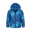 Bright Blue - Pack Shot - Mountain Warehouse Boys Seasons Camo Padded Jacket