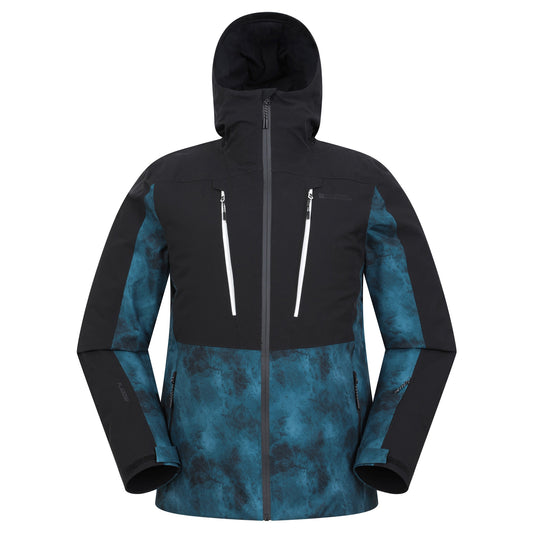 Petrol - Front - Mountain Warehouse Mens Infinite Extreme Waterproof Ski Jacket
