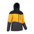 Bright Yellow - Side - Mountain Warehouse Mens Wipeout Ski Jacket
