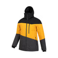 Bright Yellow - Lifestyle - Mountain Warehouse Mens Wipeout Ski Jacket