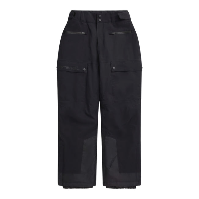 Jet Black - Front - Animal Mens Glaze Ski Trousers