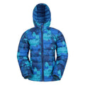 Bright Blue - Front - Mountain Warehouse Boys Seasons Camo Padded Jacket