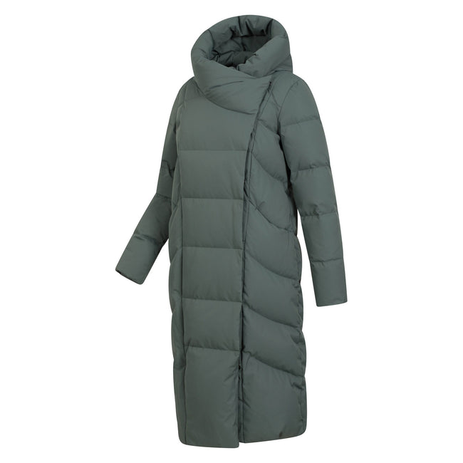 Dark Khaki - Lifestyle - Mountain Warehouse Womens-Ladies Extreme Wrap Down Jacket