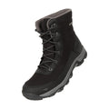 Jet Black - Front - Mountain Warehouse Mens Ohio Fleece Lined Snow Boots