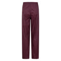 Dark Purple - Back - Mountain Warehouse Womens-Ladies Pakka Waterproof Over Trousers