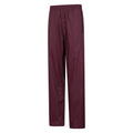Dark Purple - Lifestyle - Mountain Warehouse Womens-Ladies Pakka Waterproof Over Trousers