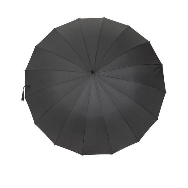 Black - Back - Mountain Warehouse Classic Folding Umbrella