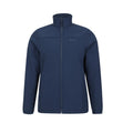 Blue - Pack Shot - Mountain Warehouse Mens Bracken Melange 3 in 1 Jacket