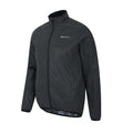 Black - Side - Mountain Warehouse Mens Reflective Jacket