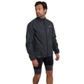 Black - Close up - Mountain Warehouse Mens Reflective Jacket