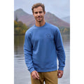 Blue - Front - Mountain Warehouse Mens Mountain Crew Neck Sweatshirt