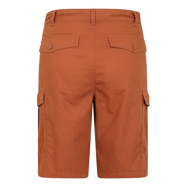 Rust - Back - Mountain Warehouse Mens Lakeside Cargo Shorts