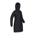 Black - Side - Mountain Warehouse Womens-Ladies Polar Down Long Length Hybrid Jacket