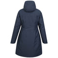 Blue - Back - Mountain Warehouse Womens-Ladies Polar Down Long Length Hybrid Jacket