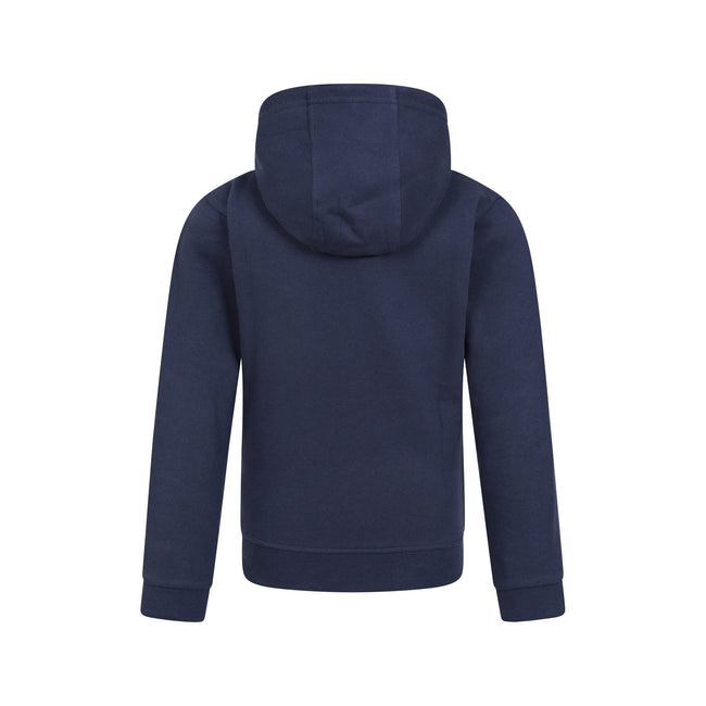 Navy - Back - Mountain Warehouse Childrens-Kids Unicorn Organic Hoodie
