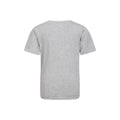 Grey - Back - Mountain Warehouse Childrens-Kids Beach Organic T-Shirt
