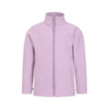 Dark Blue-Pink - Close up - Mountain Warehouse Childrens-Kids Lightning II 3 in 1 Waterproof Jacket