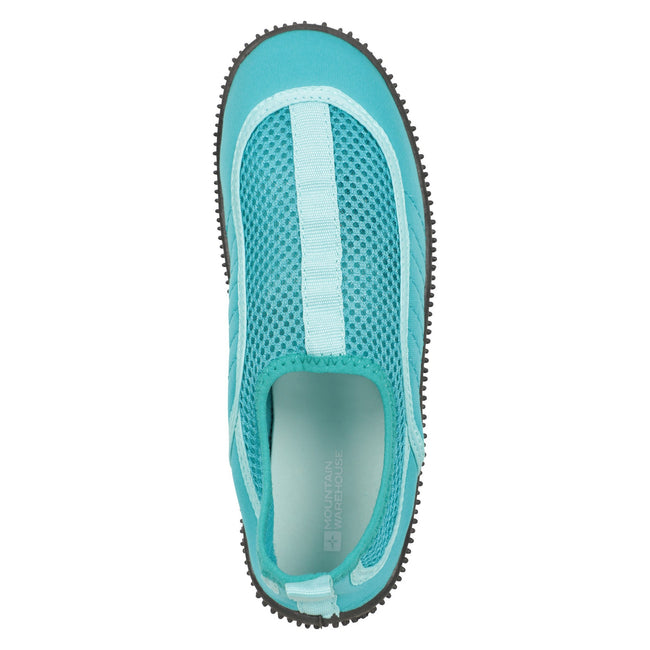 Teal - Pack Shot - Mountain Warehouse Childrens-Kids Bermuda Water Shoes
