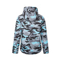 Blue Camo - Back - Mountain Warehouse Childrens-Kids Exodus II Camouflage Water Resistant Soft Shell Jacket