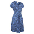 Blue - Side - Mountain Warehouse Womens-Ladies Orchid Flowers UV Protection Dress