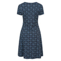 Navy - Back - Mountain Warehouse Womens-Ladies Orchid Floral UV Protection Dress
