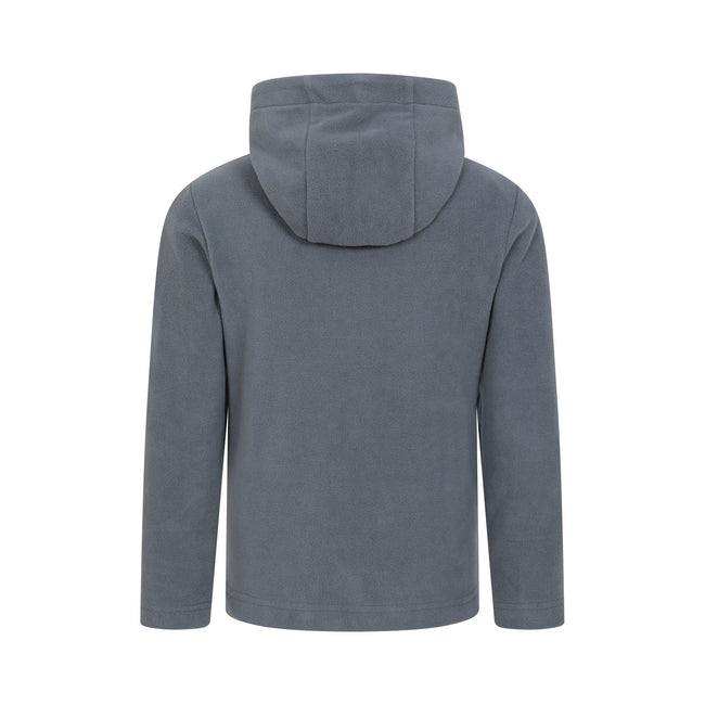 Black - Pack Shot - Mountain Warehouse Childrens-Kids Camber Quarter Zip Hoodie (Pack Of 2)