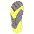 Grey - Pack Shot - Mountain Warehouse Childrens-Kids Seaside Camo Sandals