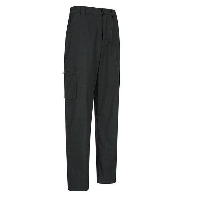 Black - Lifestyle - Mountain Warehouse Mens Trek II Short Cargo Trousers