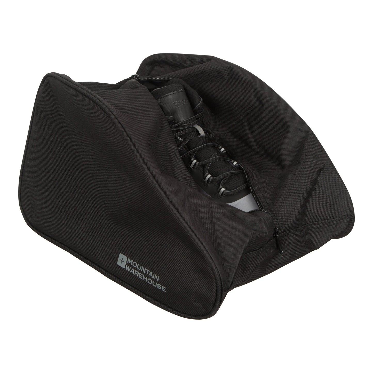 Black - Pack Shot - Mountain Warehouse Plain Boot Bag