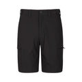 Black - Front - Mountain Warehouse Mens Trek Cargo Shorts