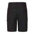 Black - Back - Mountain Warehouse Mens Trek Cargo Shorts