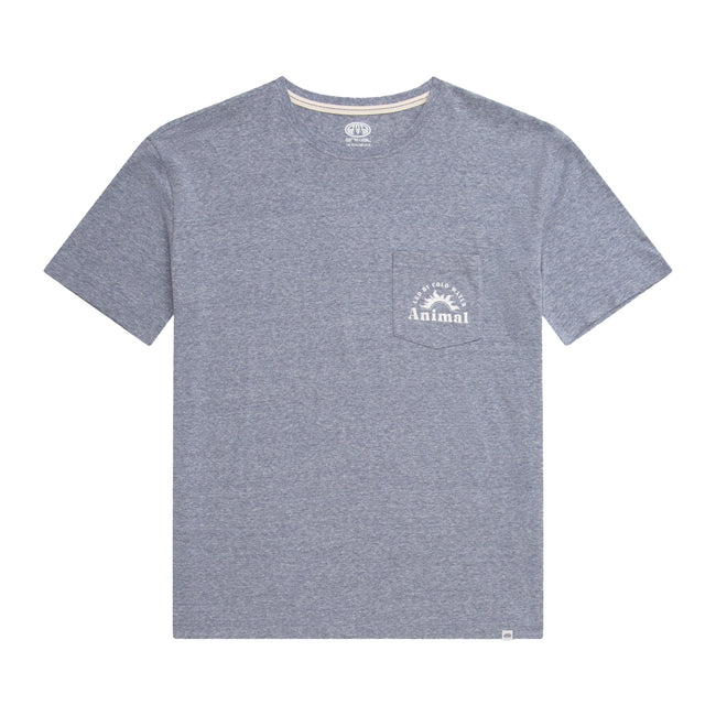 Navy - Front - Mountain Warehouse Womens-Ladies Elena Organic Pocket T-Shirt