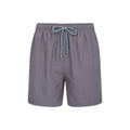 Grey - Front - Mountain Warehouse Mens Aruba Swim Shorts