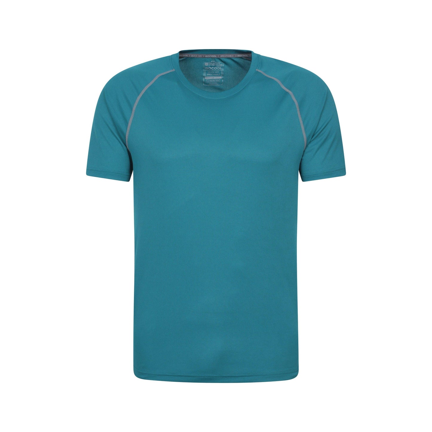 Petrol - Front - Mountain Warehouse Mens Aero II IsoCool T-Shirt