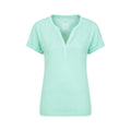 Mint - Front - Mountain Warehouse Womens-Ladies Skye Slub Quick Dry T-Shirt