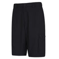 Black - Lifestyle - Mountain Warehouse Mens Trek Cargo Shorts