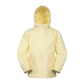 Pale Yellow - Front - Mountain Warehouse Childrens-Kids Torrent Waterproof Jacket