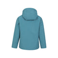 Dark Teal - Back - Mountain Warehouse Childrens-Kids Fell 3 in 1 Water Resistant Jacket