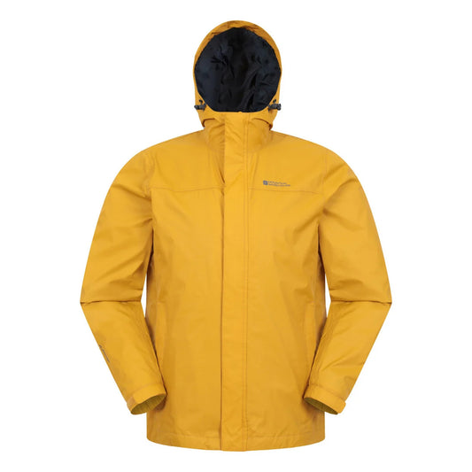 Mustard - Front - Mountain Warehouse Mens Torrent Waterproof Jacket