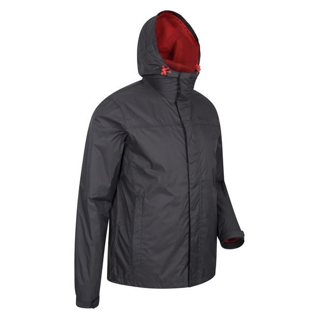 Grey - Lifestyle - Mountain Warehouse Mens Torrent Waterproof Jacket