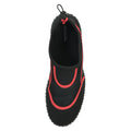 Black - Pack Shot - Mountain Warehouse Mens Bermuda Adjustable Water Shoes