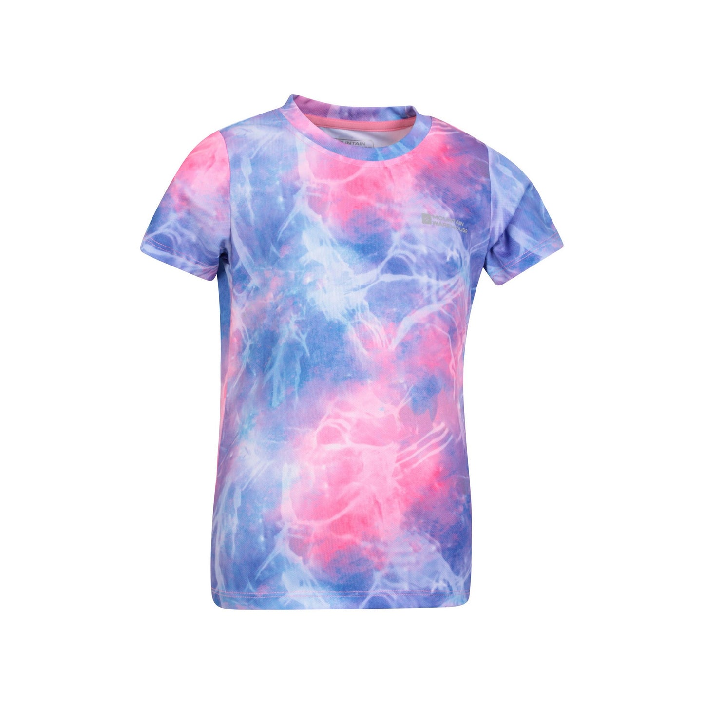 Light Purple - Lifestyle - Mountain Warehouse Childrens-Kids All-Over Print Active T-Shirt
