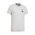 Grey - Lifestyle - Mountain Warehouse Mens Crest Organic T-Shirt