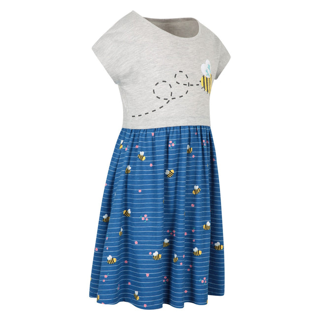 Cobalt - Lifestyle - Mountain Warehouse Girls Poppy Bees Organic Cotton Dress