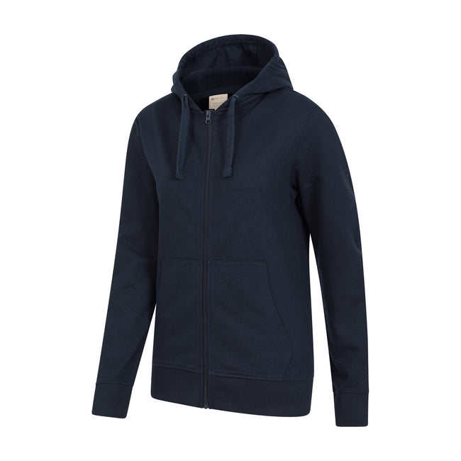 Navy - Lifestyle - Mountain Warehouse Womens-Ladies Essentials Full Zip Hoodie