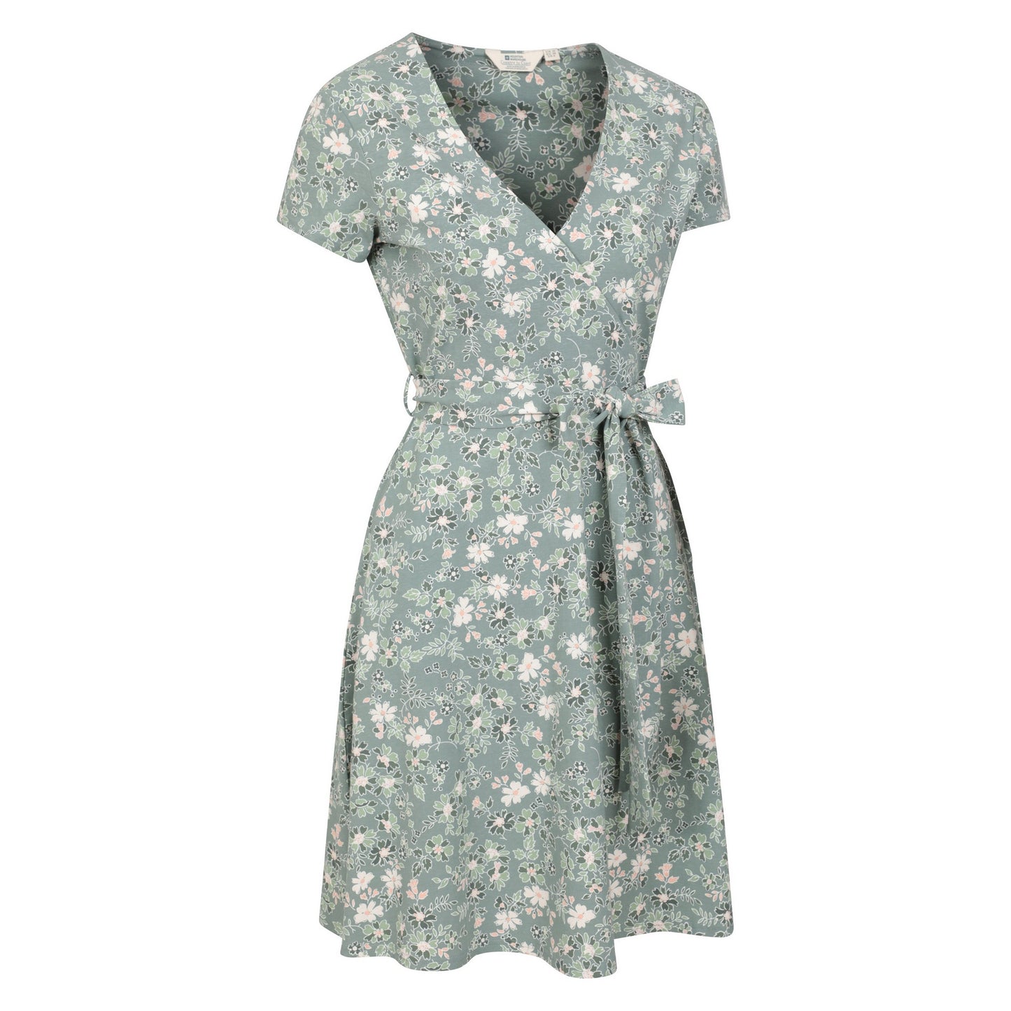 Pale Green - Lifestyle - Mountain Warehouse Womens-Ladies Santorini Orchid Wrap Dress