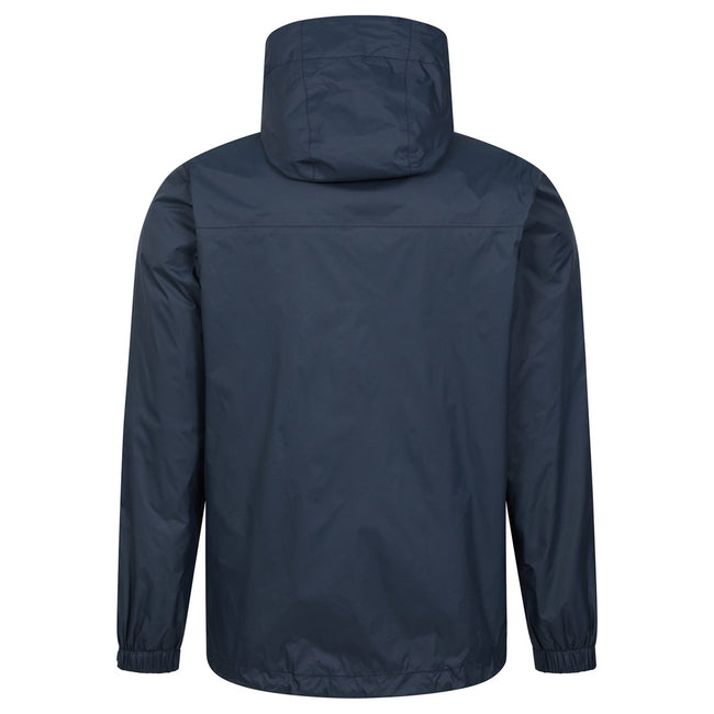Dark Blue - Back - Mountain Warehouse Mens Torrent Waterproof Jacket