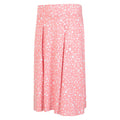 Red - Side - Mountain Warehouse Womens-Ladies Waterfront Floral Jersey Midi Skirt