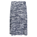 Dark Blue - Back - Mountain Warehouse Womens-Ladies Waterfront Spotted Jersey Midi Skirt